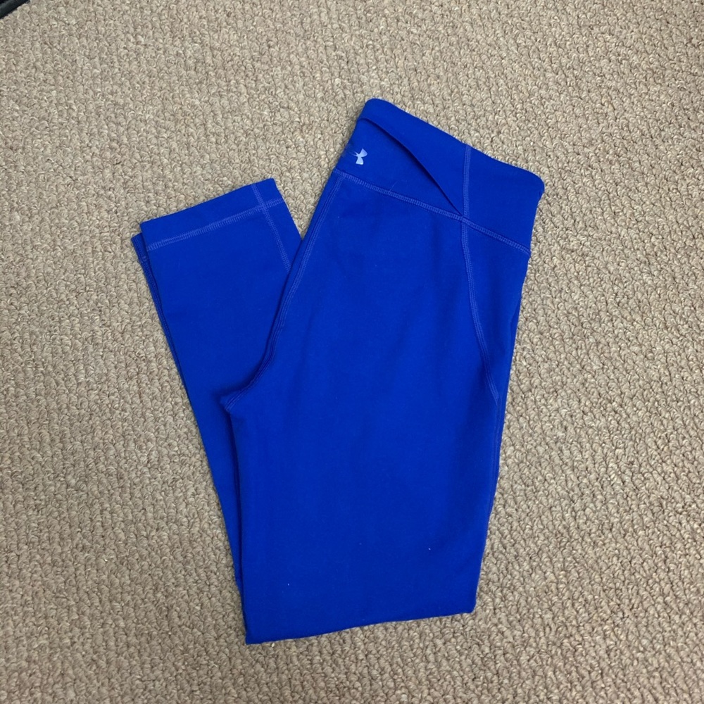 Blue Under Armour Mirror Cropped Legging